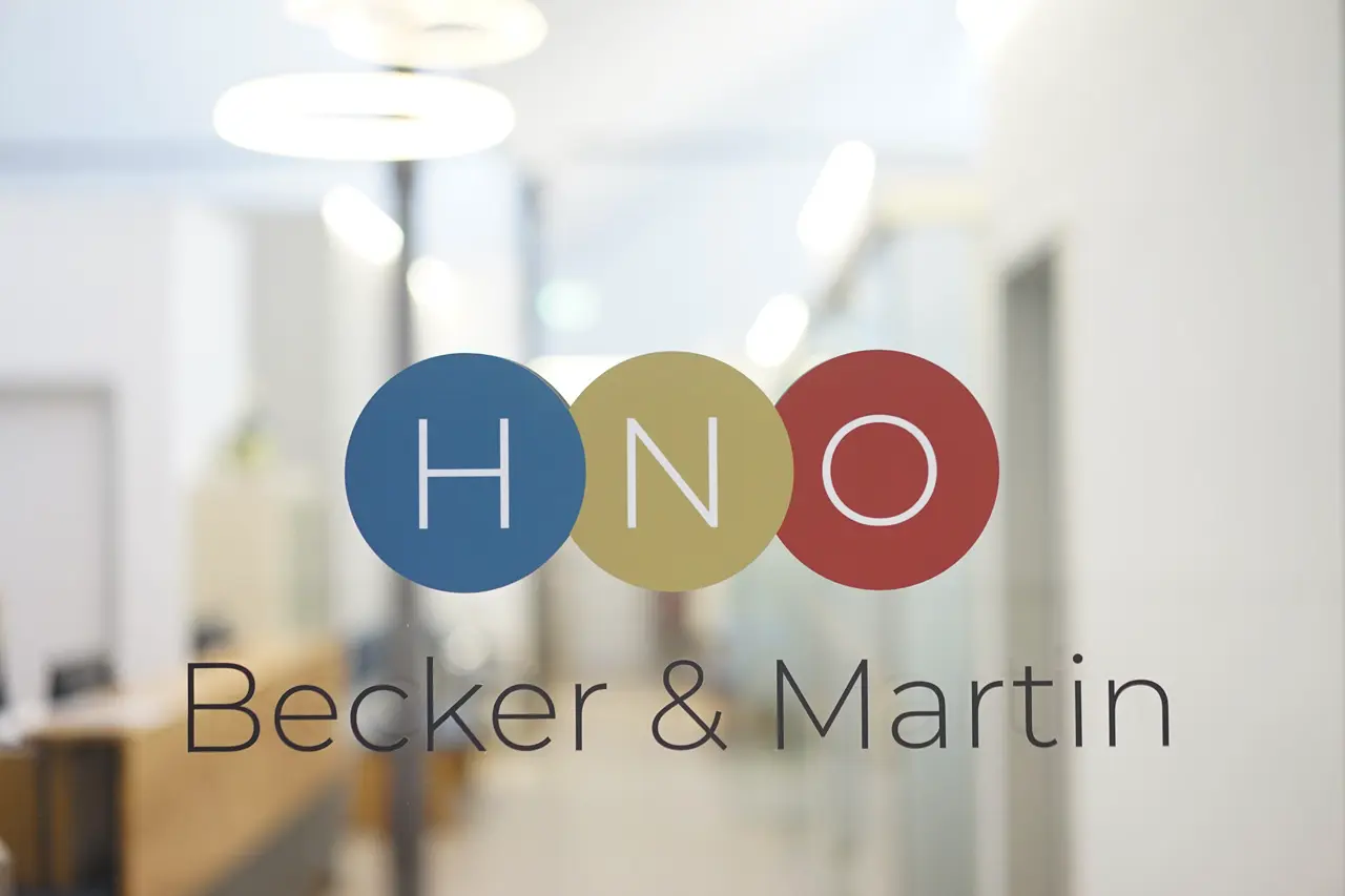 Eingang zur HNO-Praxis